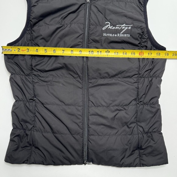 Anatomie Black Puffer Vest Men's Size S Small Thermolite Montage Hotels & Resort - Picture 10 of 12